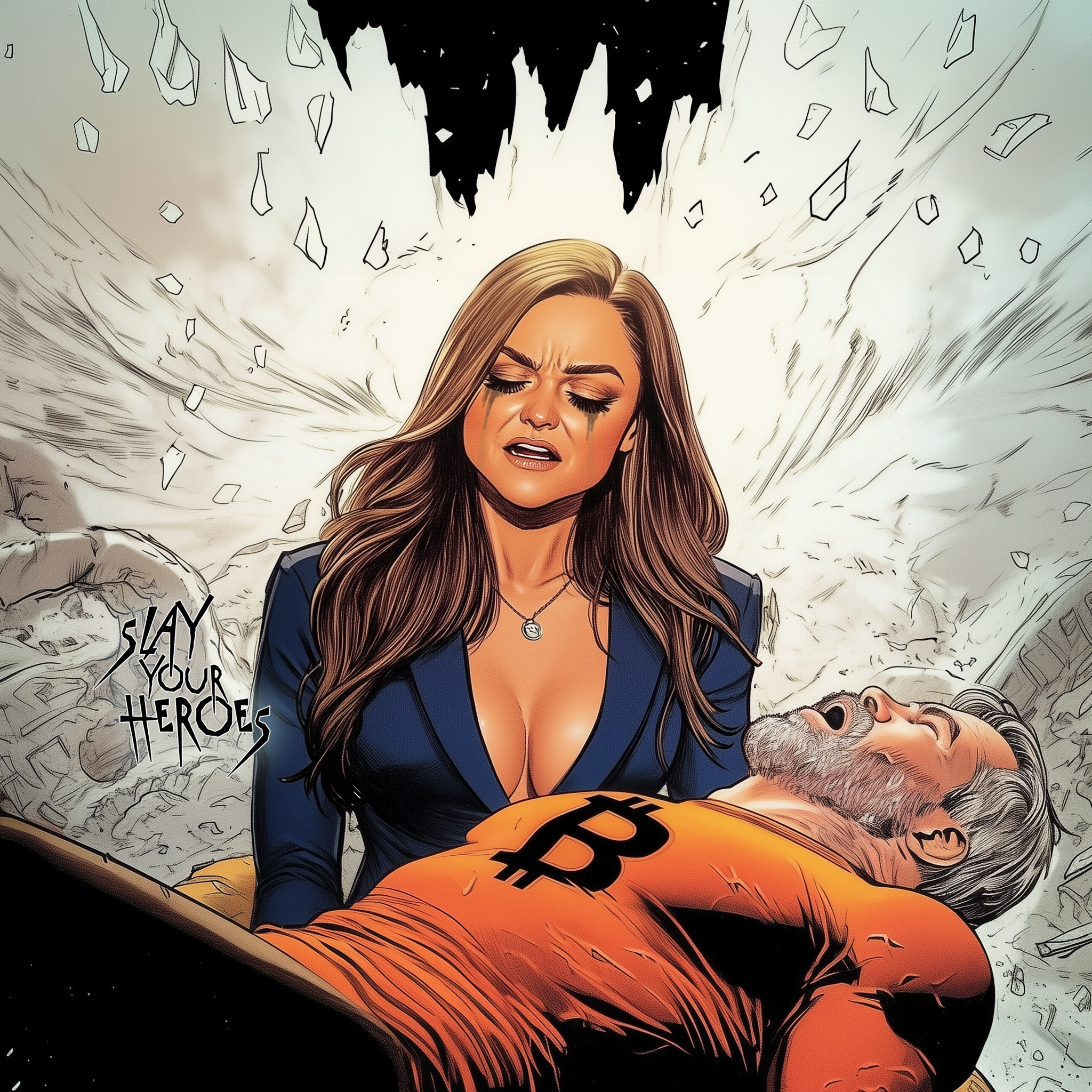 Bitcoin Bugle — Death of Saylor splash